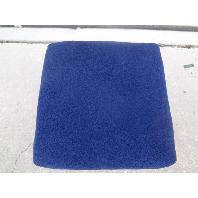 French Mid-Century Modern Ottoman Attributed to Pierre Paulin For Sale In Houston - Image 6 of 11