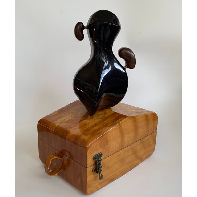Circa 1960s 1970s Wood Sculpture in the Manner of Hc Westermann For Sale - Image 11 of 11