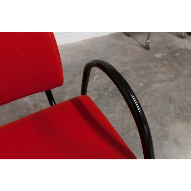 Red Sofa and Armchairs, 2001, Set of 3 For Sale - Image 9 of 18