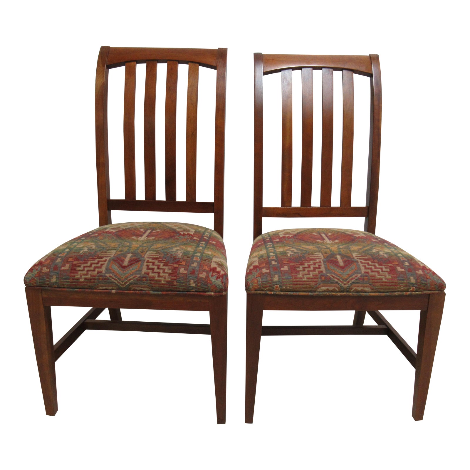 Ethan Allen Mission American Impressions Cherry Dining Chair | Chairish