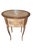 Beige Lacquered and Gilded Oval Coffee Table, 1960s For Sale - Image 8 of 18