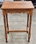 Early American Style Stained Fruitwood Side Table in great vintage condition. Measures 18" in width x 24.75" in height x...