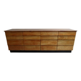 Large Vintage Dutch Apothecary Filing Cabinet with Drawers, 1950s For Sale