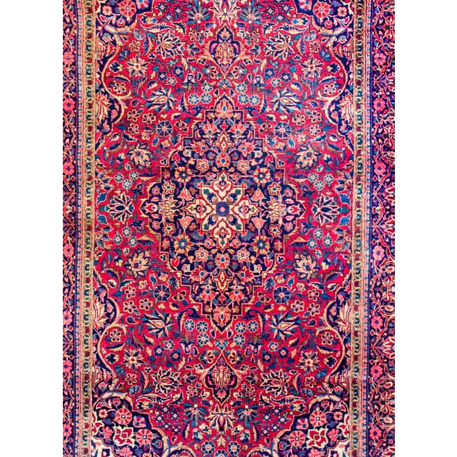 1920s Early 20th Century Kashan Rug For Sale - Image 5 of 7