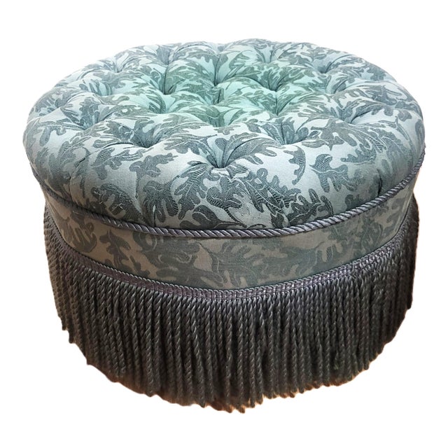 Fresh from a fine Rye New York estate, we have a pleasure to offer you this Vintage Poof / Bench / Ottoman. Body is made...