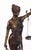 Metal 4ft Lady Justice Statue, 20th Century, Bronze For Sale - Image 7 of 18