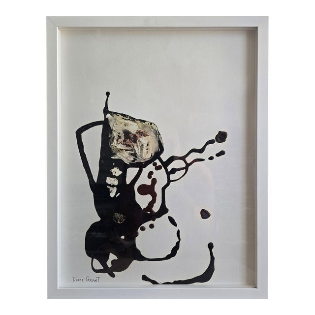 # Framed Abstract Figurative Original Oil Painting For Sale