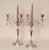Traditional Empire Candelabras Antique Silver Napoleonic Obelisk a Pair For Sale - Image 3 of 14