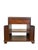 1970s 1970s Vintage Art Deco End Table With Attached Dual Magazine Racks For Sale - Image 5 of 10