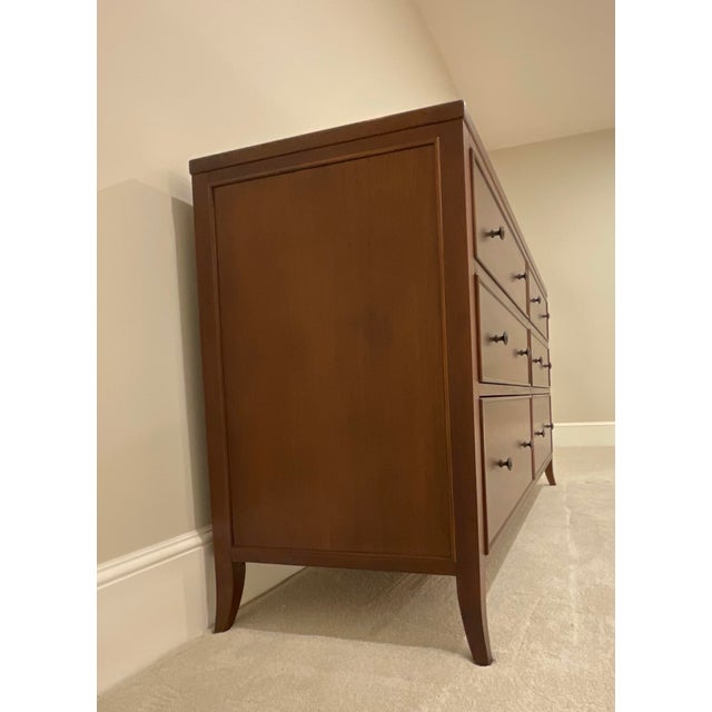 Farmhouse Arhaus Keiran Mahogany Six-Drawer Dresser For Sale - Image 3 of 6