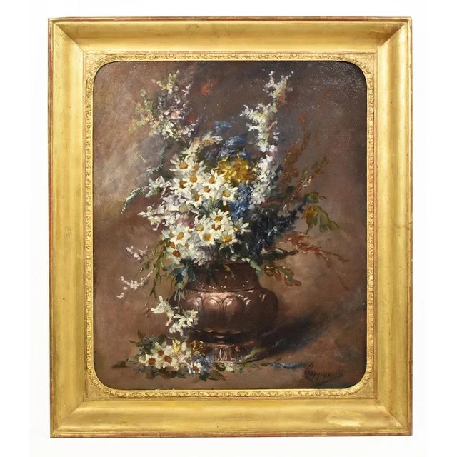 Still Life Painting, 19th-Century, Oil on Canvas, Framed For Sale - Image 10 of 10