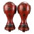 Pair of Gilt Bronze Cloisonné Enamel Fish-Form Vases For Sale