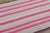Rug & Kilim Vintage Frazada Kilim in Fuschia and Mauve Striped Pattern - Rug & Kilim For Sale - Image 4 of 7