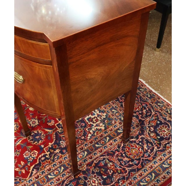Wood 1980s Kindel Furniture Chesterwood Regency Style Mahogany Server Buffet Sideboard For Sale - Image 7 of 15