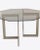 Mid-Century Modern Mid-Century Smoked Glass and Chrome-Plated Metal Table after Carlo Scarpa, 1960s For Sale - Image 3 of 7