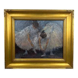 David Harlan “ Final Adjuments” Oil Painting For Sale