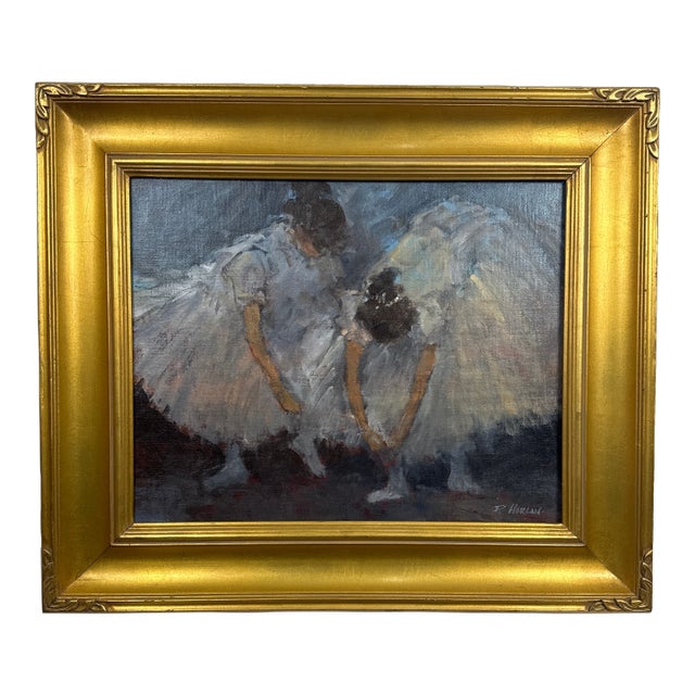 David Harlan “ Final Adjuments” Oil Painting For Sale