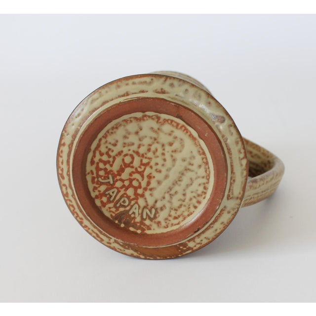 Vintage Japanese Pottery Mug / Vase For Sale - Image 11 of 11