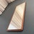 2000 - 2009 Custom Modern Minimal Walnut Wall Mirror For Sale - Image 5 of 8