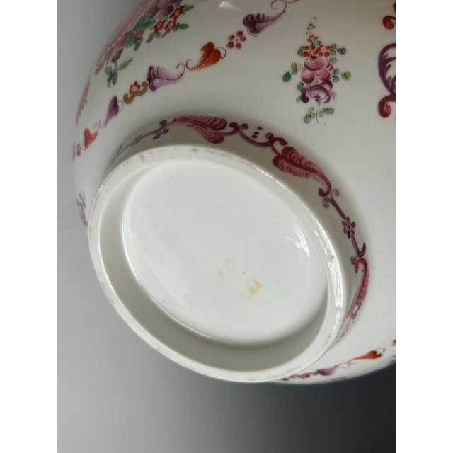 Mid-18th Century English Soft-Paste Porcelain Punch Bowl, Circa 1755–1770 For Sale - Image 11 of 12