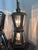 1970s 1970's Hollywood Regency Smoked Glass Lantern Table Lamps by American Lamp Co. - A Pair For Sale - Image 5 of 5