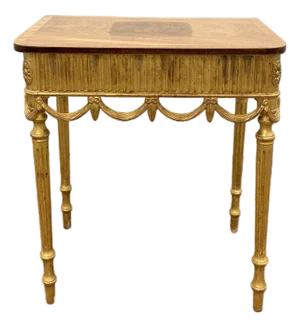 1990s Giltwood Accent / Side Table