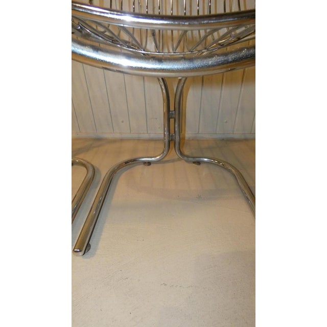 Silver Radiofreccia Chairs by Gastone Rinaldi, Set of 2 For Sale - Image 8 of 16