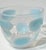 Transparent Jeff Zimmerman for Tiffany & Co. Handblown Aqua Art Glass Bowl For Sale - Image 8 of 9
