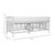 Modern Luna Bench - Pool Blue For Sale - Image 3 of 7