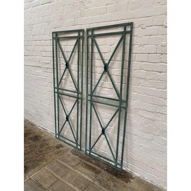 French Directoire Style Bronze Wall Panels, 1940s, Set of 2 For Sale - Image 4 of 12