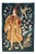 Vintage Polish Medieval Aubusson Handwoven Tapestry, 1940s For Sale