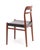 Mid 20th Century Alf Aarseth Gustav Bahus Model 145 Danish Dining Chairs Black Vinyl Seats Three Available For Sale - Image 5 of 15