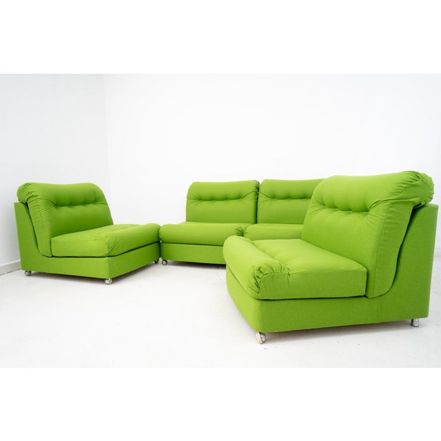 Vintage Modular Sofa, 1970s, Set of 4 For Sale - Image 11 of 18