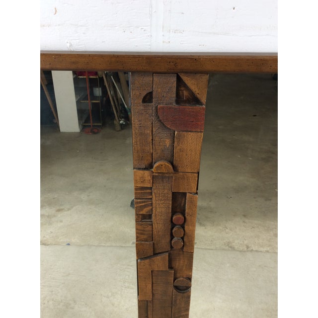 Lane Furniture Mid Century Modern Long Rectangular Wall Mirror by Pueblo From Lane Furniture For Sale - Image 4 of 18