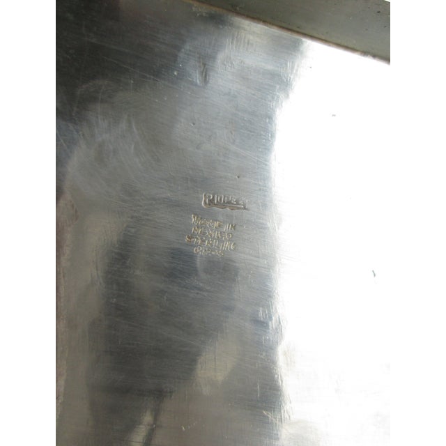 Mid 20th Century P Lopez G Mexican Sterling Silver Candle Sticks - A Pair For Sale - Image 17 of 18