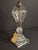 Mid 19th Century Rare Antique Boston & Sandwich Engraved Glass Whale Oil Lamp "Patent" Cork Burner c.1835 For Sale - Image 5 of 18