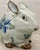 Vintage ‘Ken Edwards Style’ Mexican Tonala Large Pottery Decorated Bunny, Rabbit For Sale - Image 9 of 12