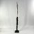 Early 20th Century Early 20th Century Ceremonial Prestige Knife with Hide-Wrapped Hilt on Custom Base Kongo For Sale - Image 5 of 7