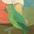 Signed Portrait of a Child With Green Parrot, 1961 For Sale In New York - Image 6 of 8