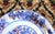 Late 19th Century Wedgwood Blue Ningpo Plate Luncheon Plate - Flow Blue For Sale - Image 5 of 9