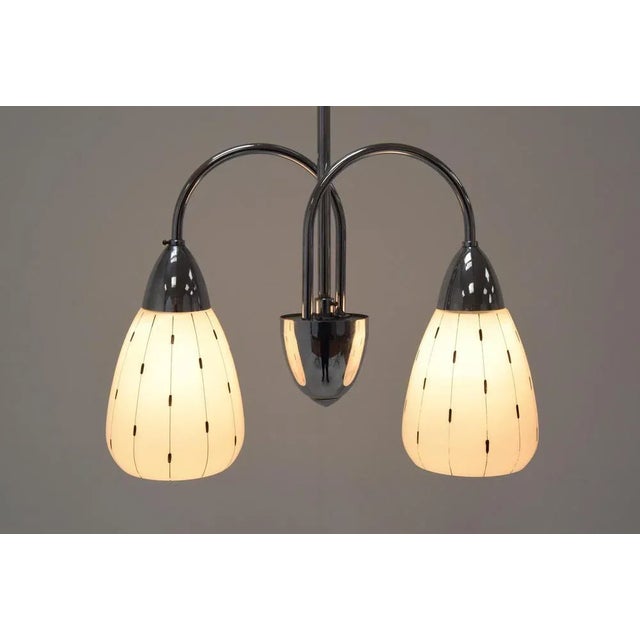 Mid-Century Chandelier, 1960s For Sale - Image 3 of 14