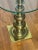 Brass Vintage 1970s Stiffel Brass Floor Lamp With Glass Table For Sale - Image 8 of 12