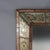 Vintage Italian Venetian Polychromed Parclose Mirror With Stylized Flowers C1940 For Sale - Image 4 of 12