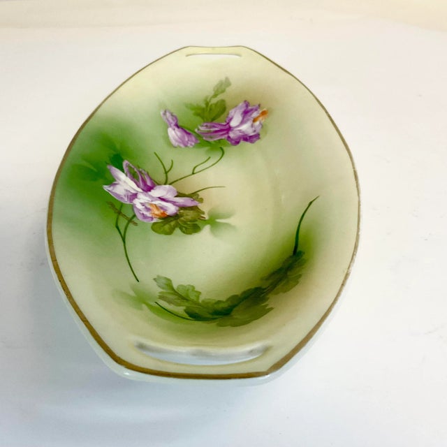 1920s Antique German Bavarian China Bread Plate, Ragouse. Chairish