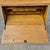 Yellow 19th Century Antique Yellow Painted Victorian Ladies Slant Front Oak Secretary Desk For Sale - Image 8 of 14