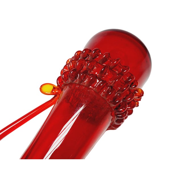 Pitcher by J. Słuczan-Orkusz for Cracow Institute for Glassworks, Poland, 1970s For Sale - Image 11 of 16