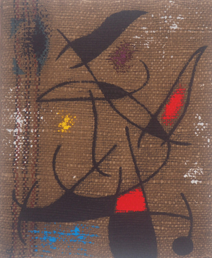 Joan Miro, Woman and Birds, Lithograph