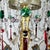 Antique Genoese Empire Chandeliers in Crystal and Gilded Wood, 1780s, Set of 2 For Sale - Image 13 of 14