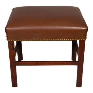 George III Mahogany Footstool