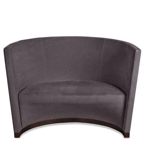 Holly Hunt Curved Back Loveseat (Two Available) For Sale - Image 11 of 13